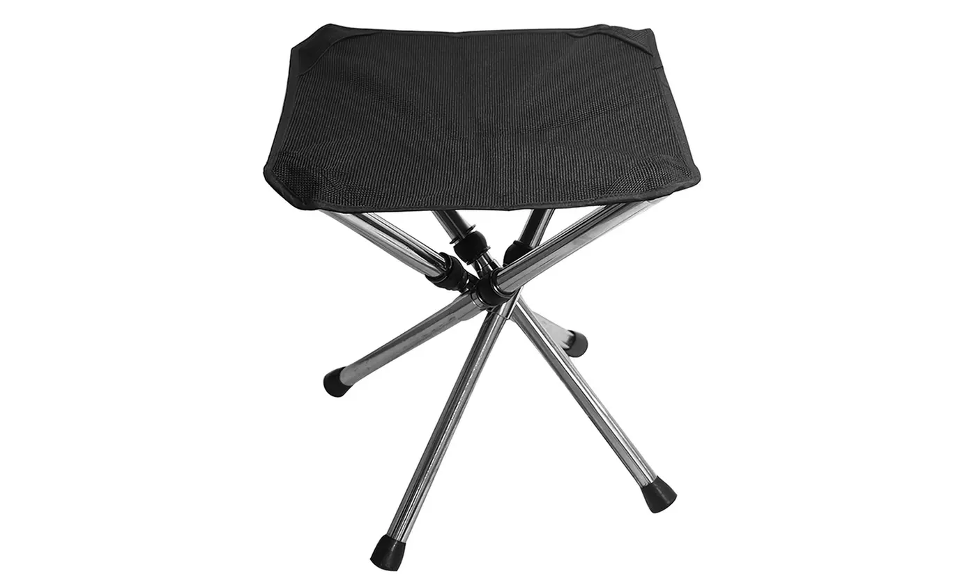 LakeForest Folding Camping Stool Small Retractable Camping Chair Portable Seat
