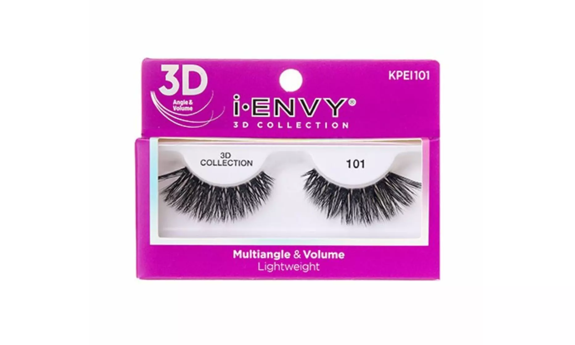 i Envy Kiss 3D Lash Collection Volume Lightweight False Eyelashes, 1 Pair - Primary Image