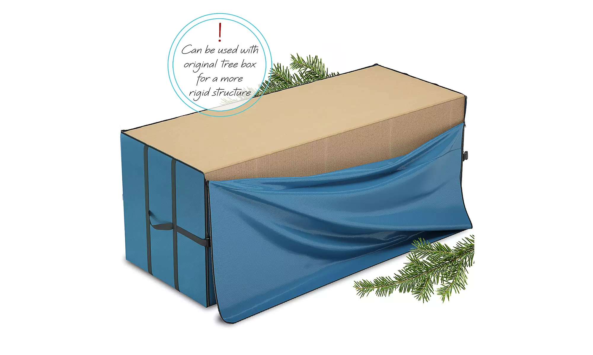Hearth & Harbor Wide Opening Christmas Tree Holiday Storage Bag
