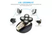 4D Rotary Electric Shaver 5 In 1 Rechargeable Bald Head Shaver Beard Trimmer  - Second Medium