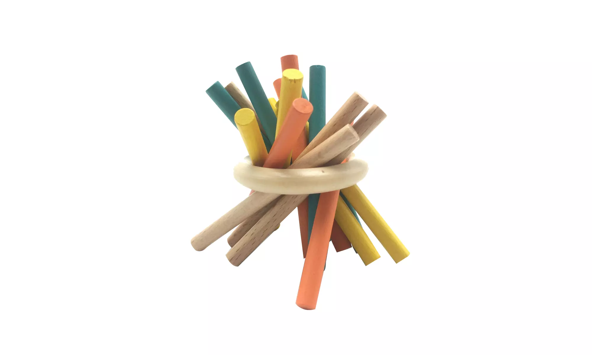 Zummy Pick up Sticks Educational Toys Wooden Toys for Kids Travel Games 