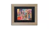Josh Byer 'The Man Who Was Lighter, Duck, and Snake' Matted Birch Framed Art