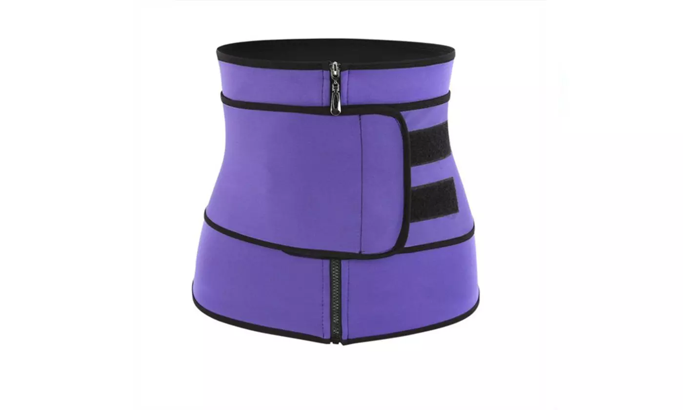 Women Slimming Body Shaper Belt Tummy Control Waist Trainer Belly Underwear - Second Medium