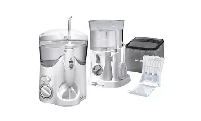 New Satin Waterpik Nano Water Flosser Travel Ultra Jet Pick Pik - Primary Image