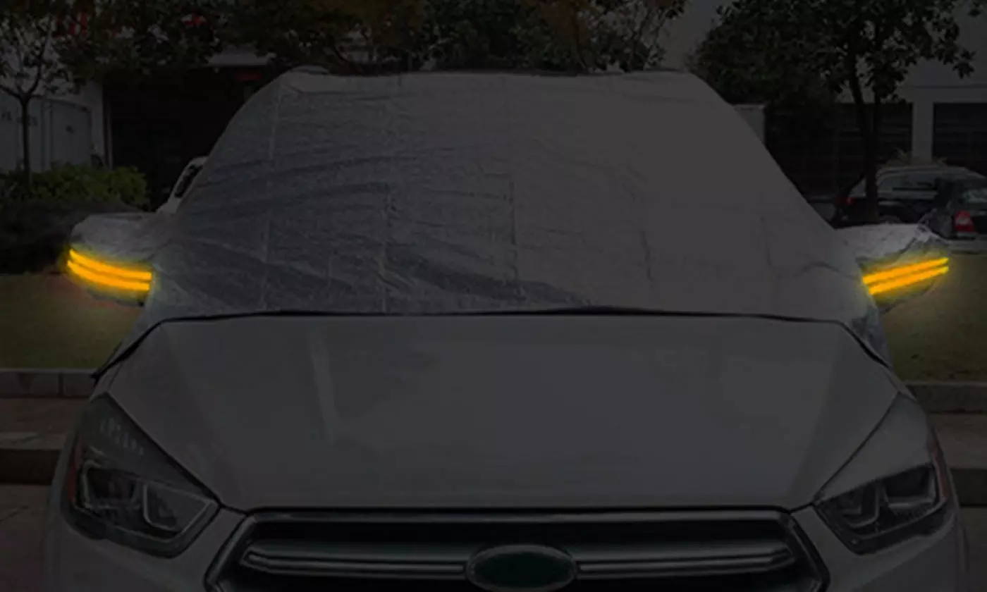 iMounTEK Winter Weather Car Windshield Snow Cover Protector w/ 5 Magnets