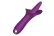 Tongue Clitoral Vibrator Nipple Oral 10 Modes Whisper Quiet Soft Massager - Second Medium