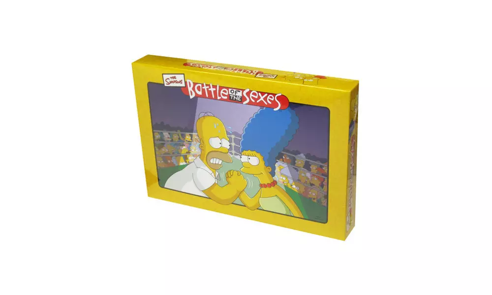 Battle of the Sexes - The Simpsons Edition Board Game - Primary Image