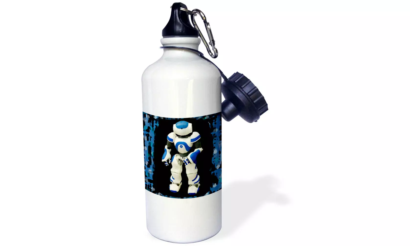 Water Bottle - Robot - 21oz - Second Medium