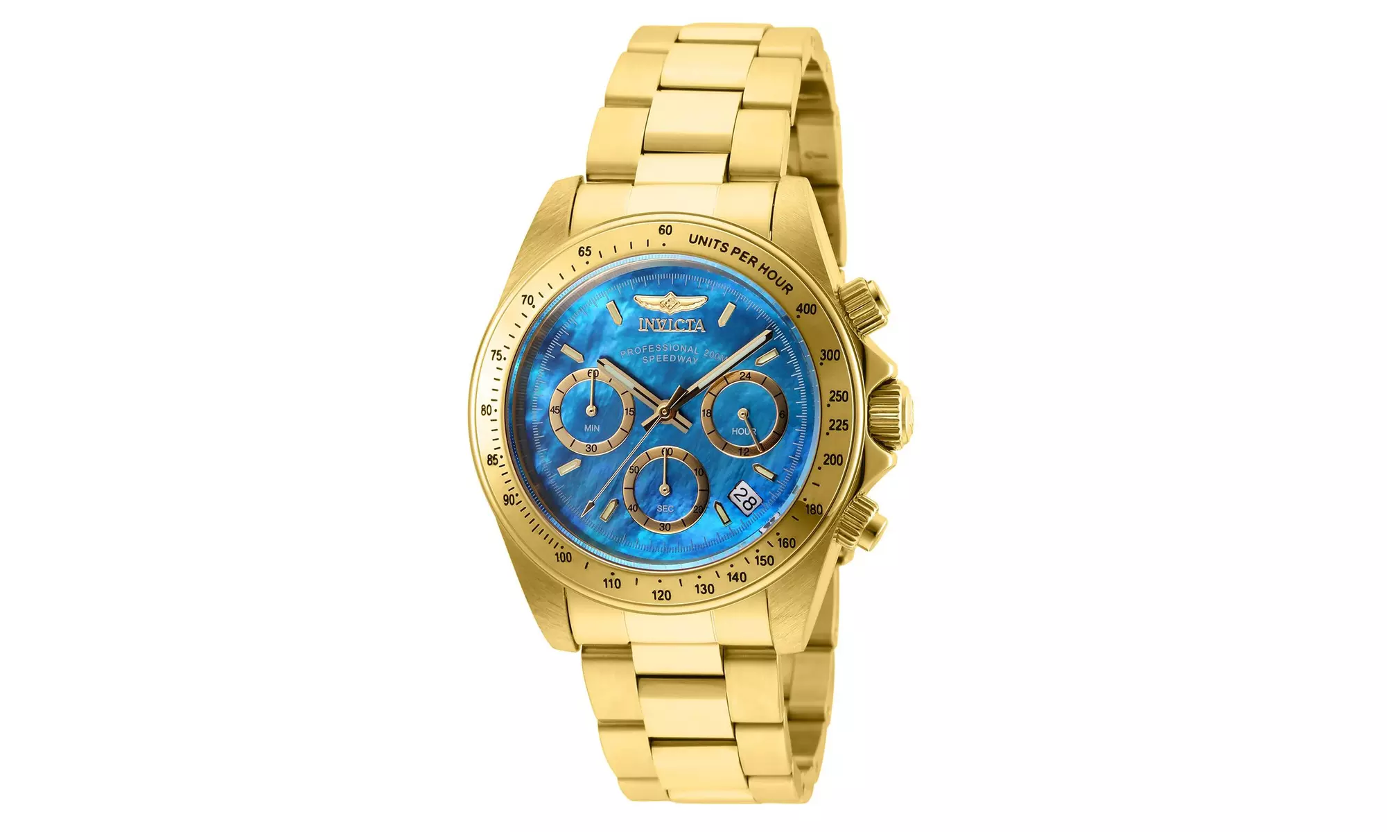 Invicta Men's 28671 Speedway Quartz Chronograph Blue Dial Watch - Primary Image