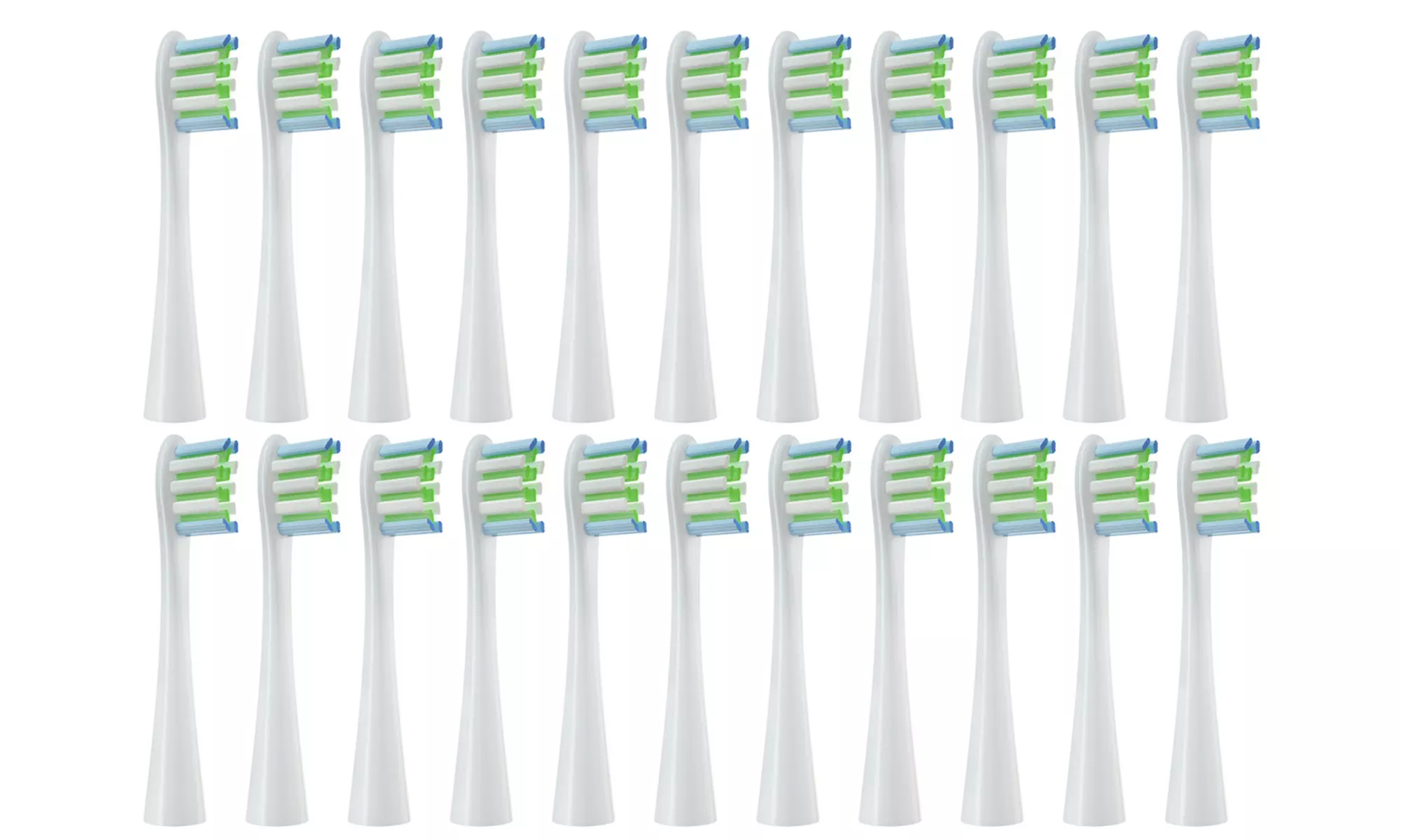 Replacement Brush Heads Fit for Philips Sonicare Electric Toothbrush - HX6014 - Second Medium