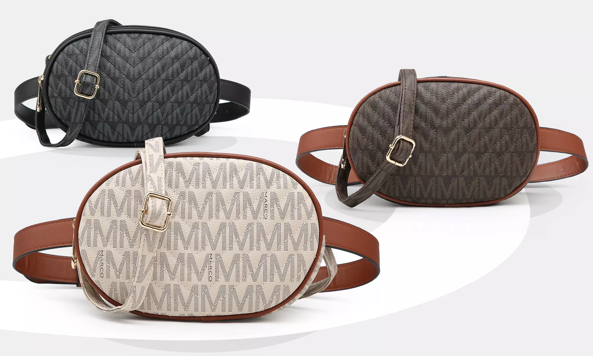 MKP Collection M Marco Signature Fanny Pack Waist Bag or Shoulder Bag - Primary Image