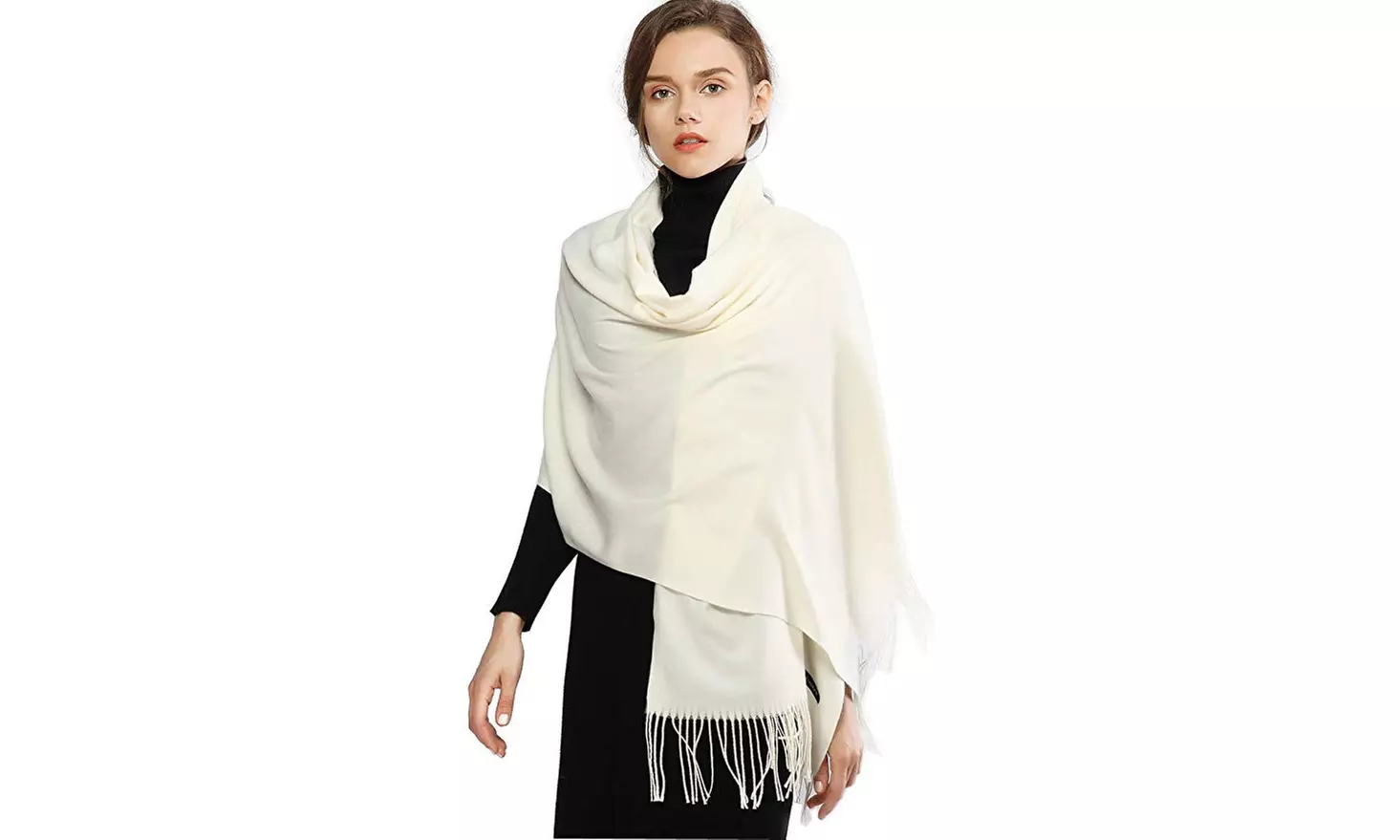 Cashmere Winter Warm Scarf Shawl Wrap for Women and Men Long Large Soft Scarves - Primary Image