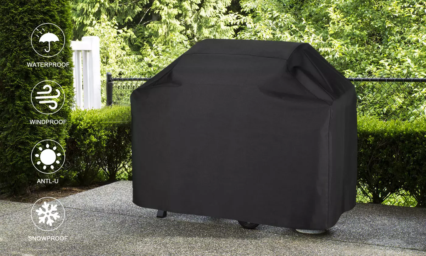 Heavy Duty Barbecue Gas Grill Cover Large Waterproof BBQ Cover UV Fade Resistant