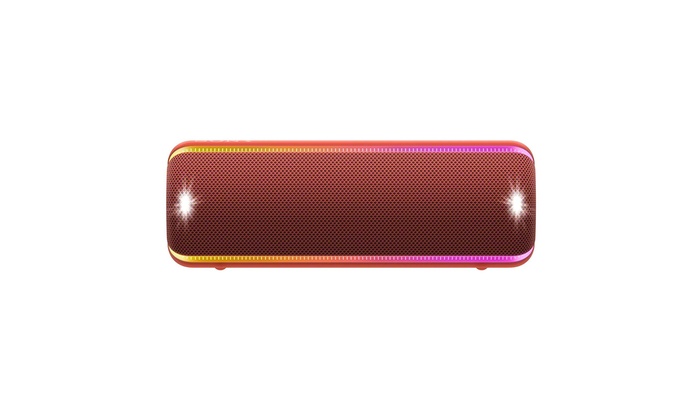 sony bluetooth speaker red