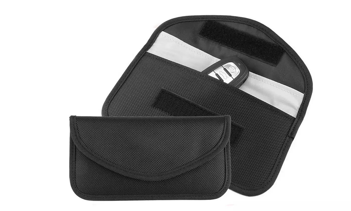 Faraday Bag RFID Signal Blocking Shielding Pouch Cell Phone Wallet Blocker - Primary Image