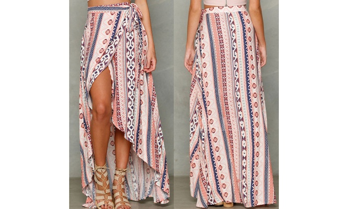 womens sarong wrap skirt