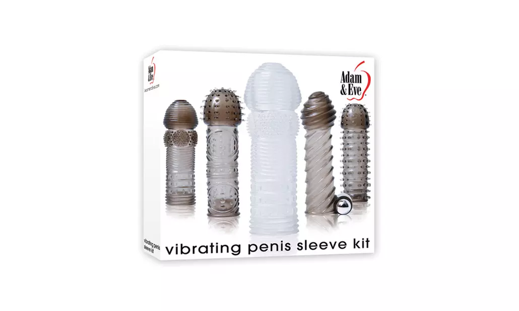 Adam Eve Vibrating Sleeve Kit - Primary Image