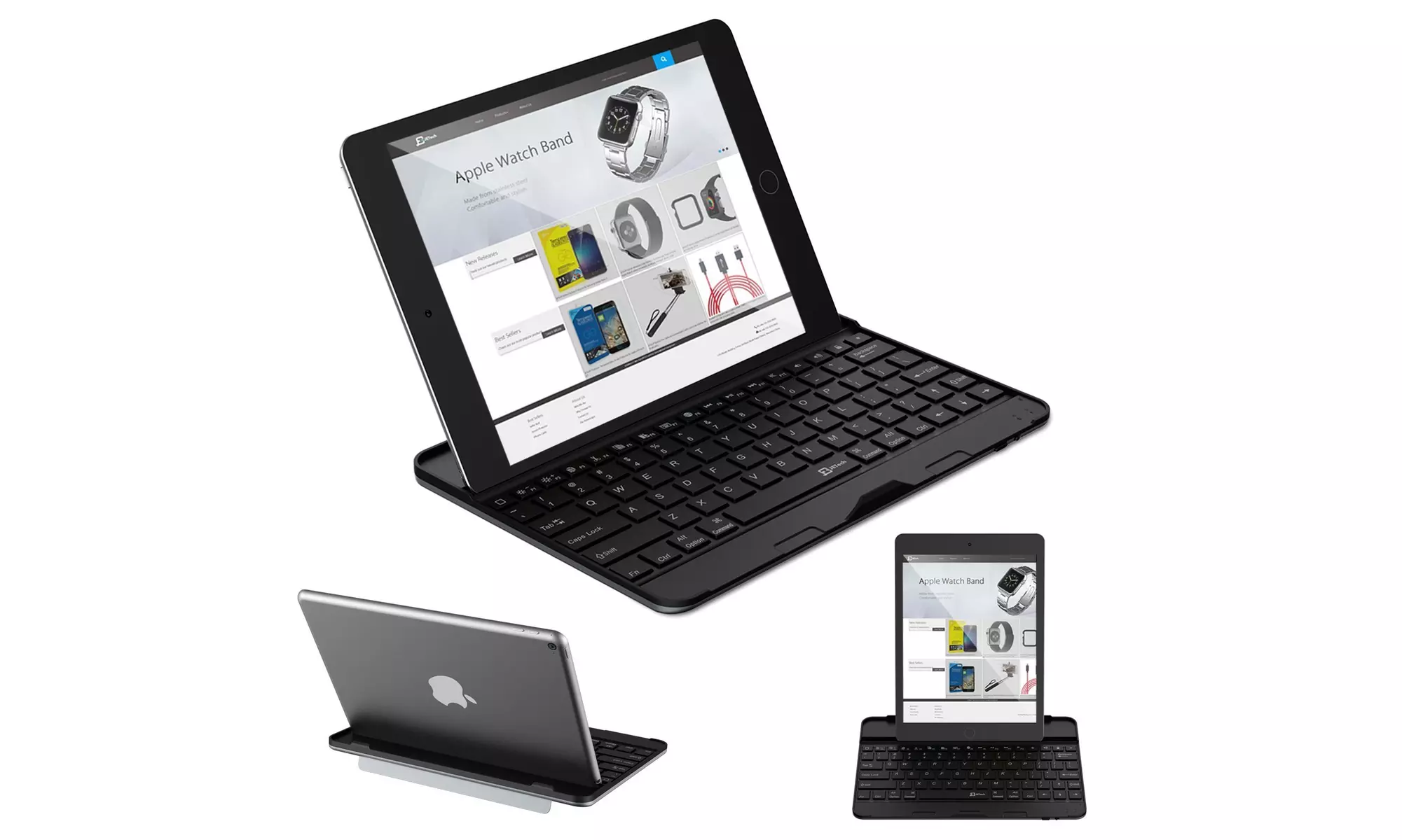 JETech Wireless Bluetooth Keyboard for Apple iPad Air 1/2 - Primary Image