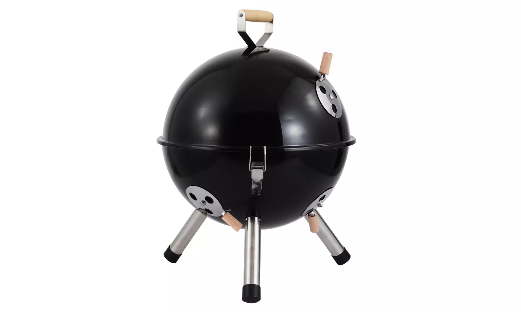 Barbecue Charcoal Grill Portable BBQ Outdoor Smoker - Primary Image