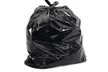 Ultra-thick Garbage Bag, Black - Second Medium