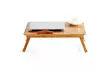 Height Adjustment Laptop Tray Desk Foldable Lazy Table Bed Tray With Drawer DZT - Second Medium