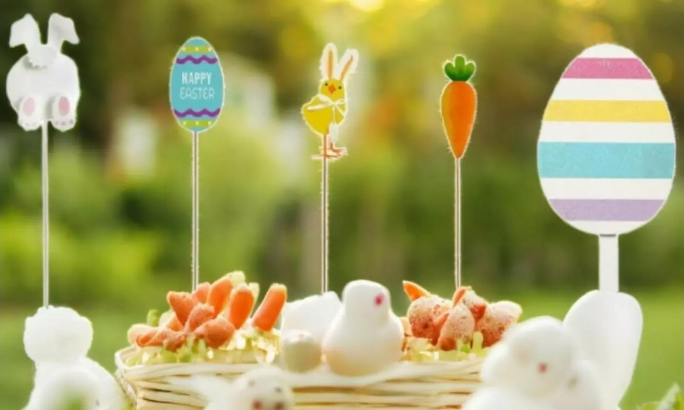 Easter Yard Stakes, Perfect Festive Outdoor Decor for Garden