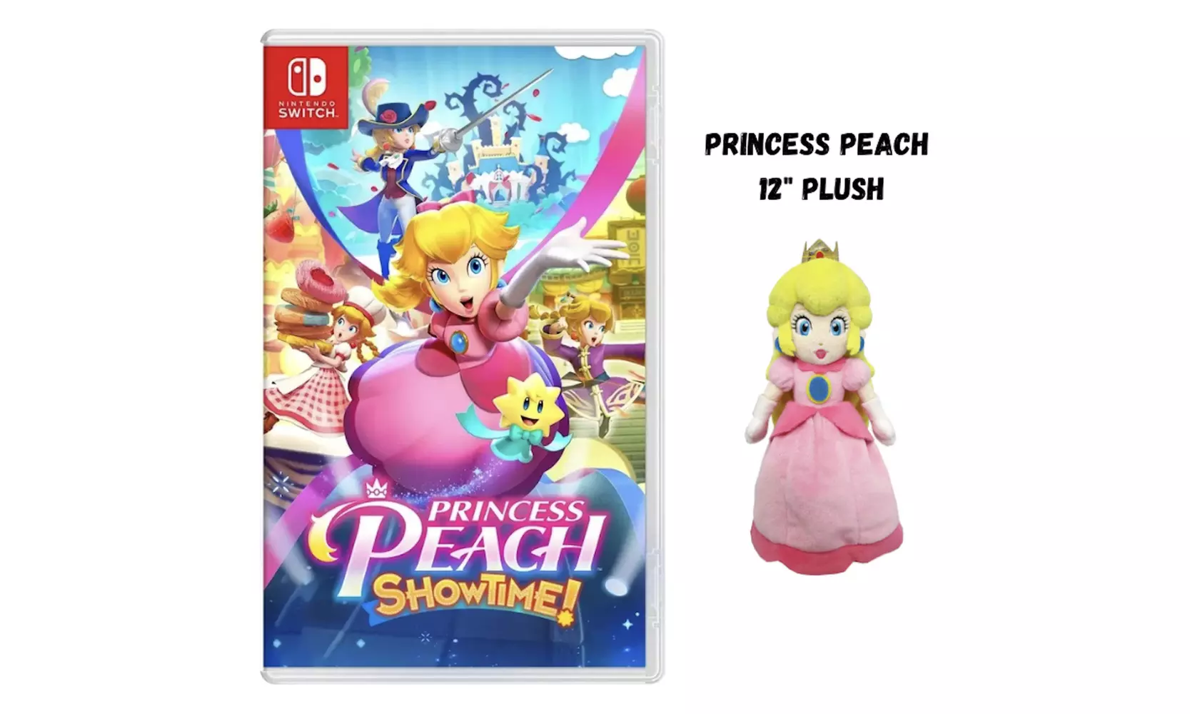 Nintendo Switch Game of Choice with Plush - Mario Brothership or Donkey Kong