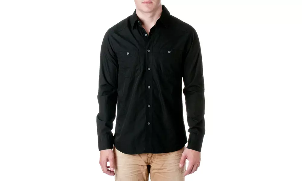Jordan Craig Mens Long Sleeve Woven Dress Shirt, 2493 - Primary Image