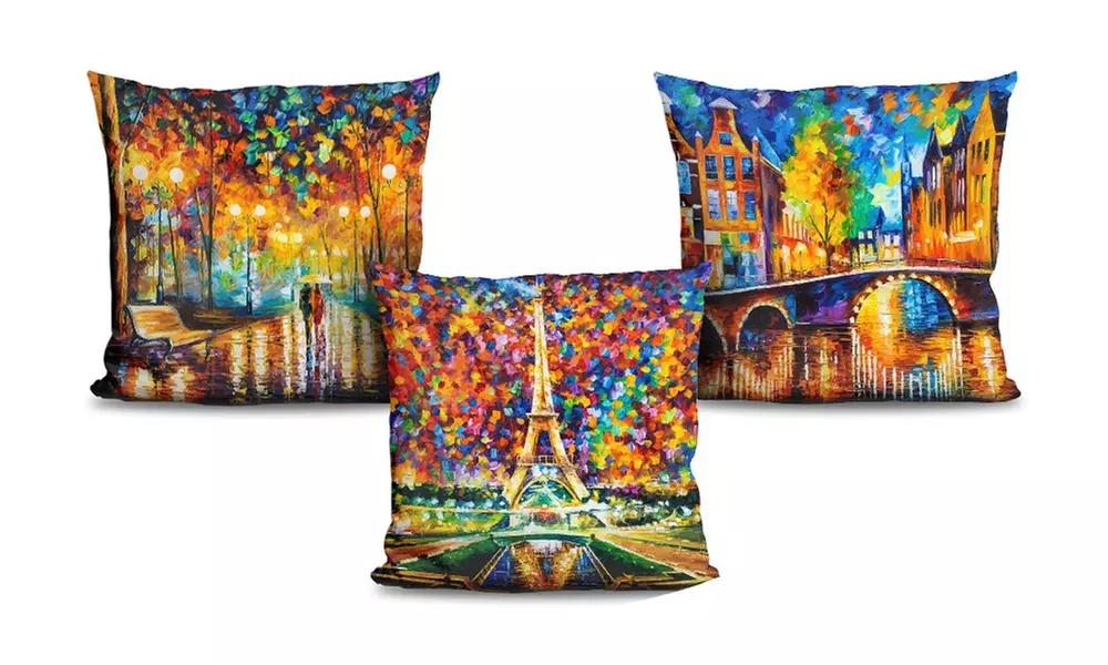  LiLiPi ART Decorative Throw Pillow by Leonid Afremov  - Primary Image