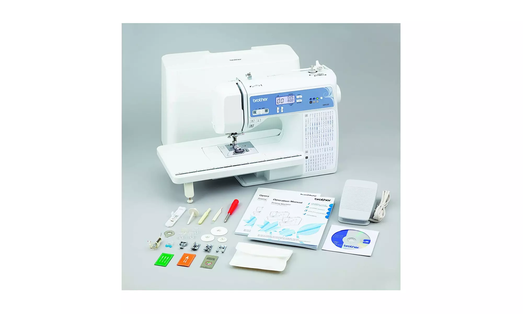 Brother XR9550 Computerized Sewing and Quilting Machine (White) - Second Medium