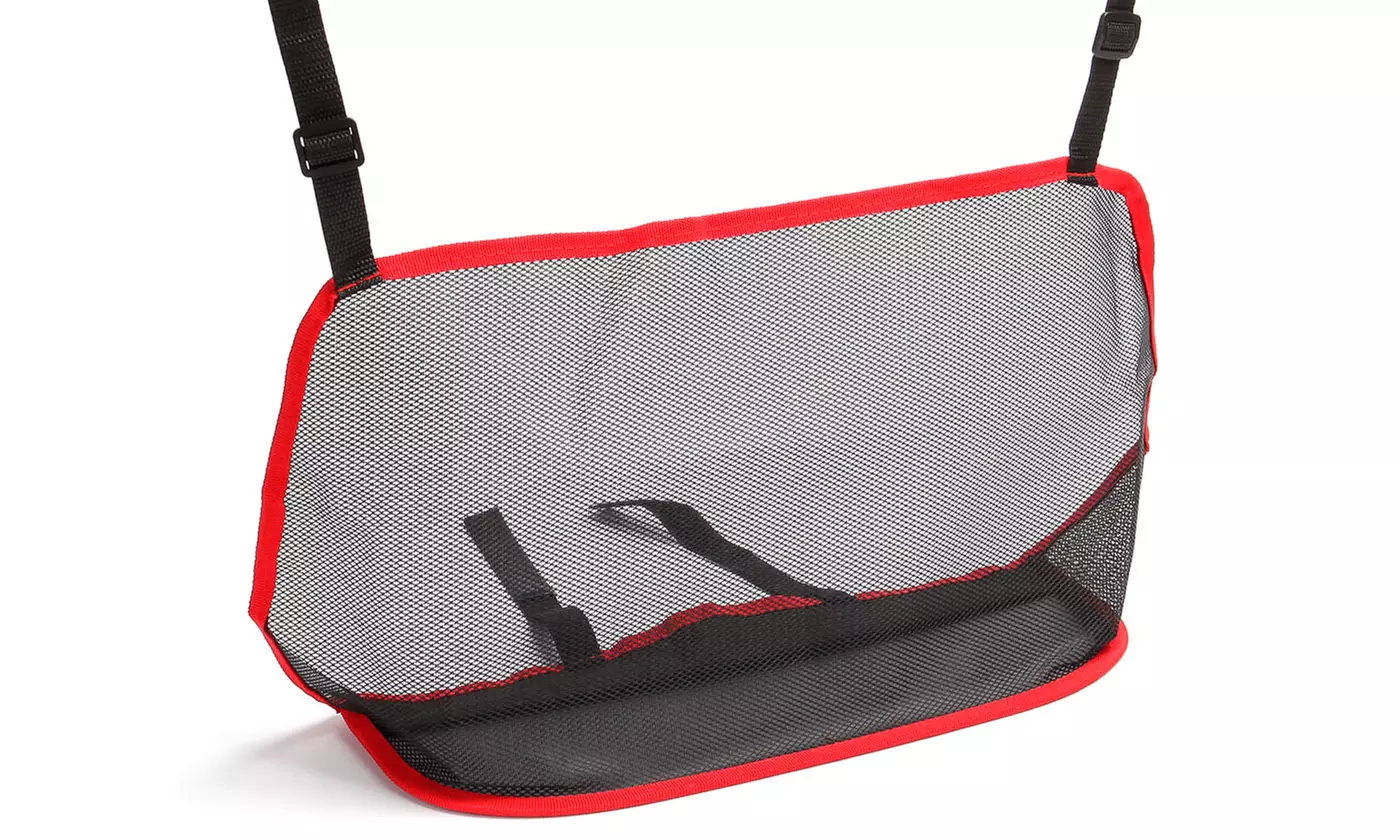 Car Net Pocket Handbag Holder Organizer Seat Side Storage Mesh Net Bag - Second Medium
