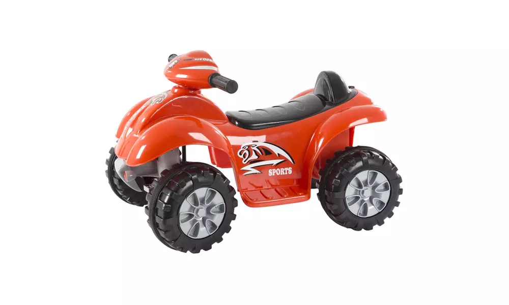 Ride On Toy Quad, Battery Powered ATV Dinosaur Four Wheeler With Sound Effects - Second Medium