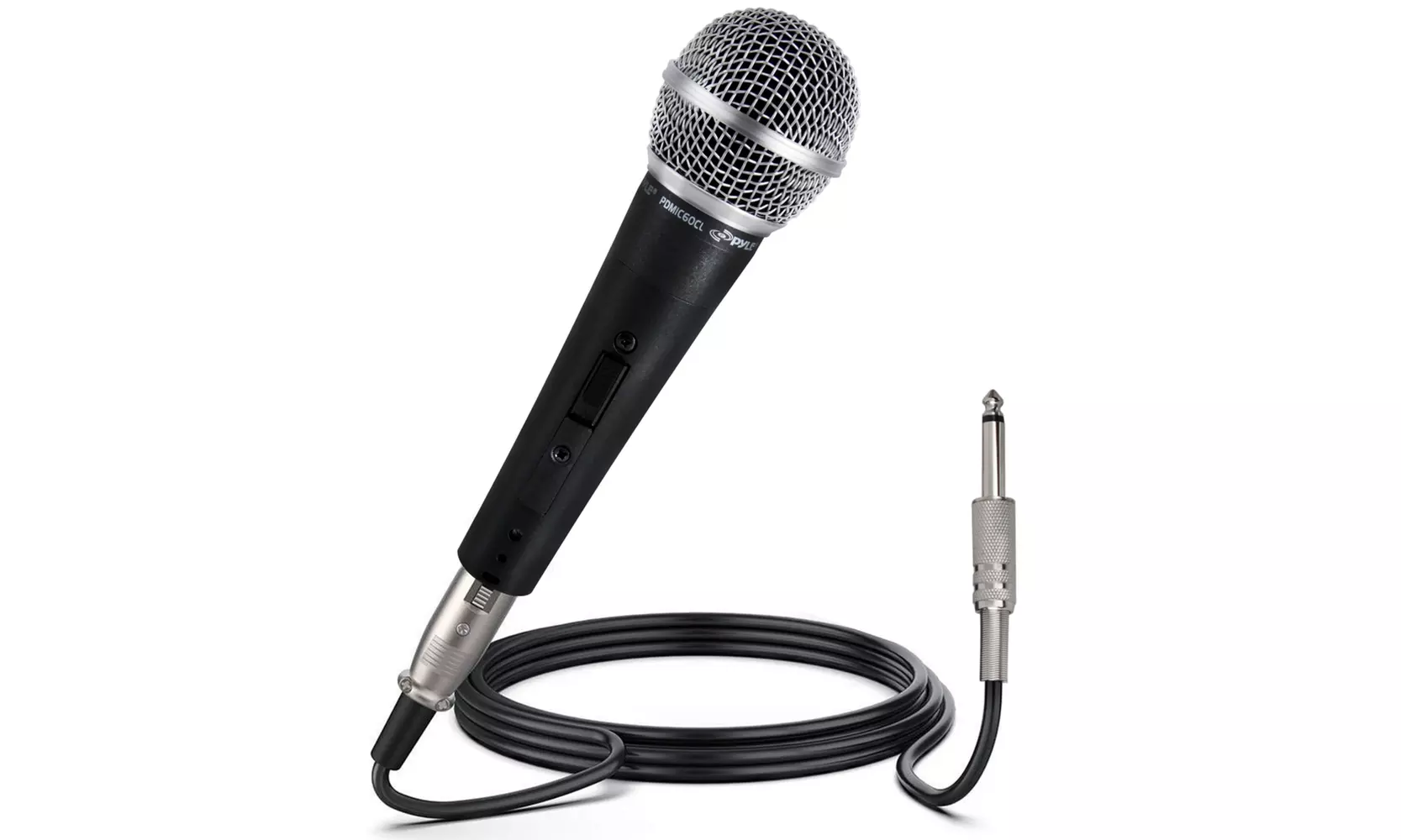 Professional Dynamic Microphone, Unidirectional Handheld Mic with ON/OFF Switch - Primary Image