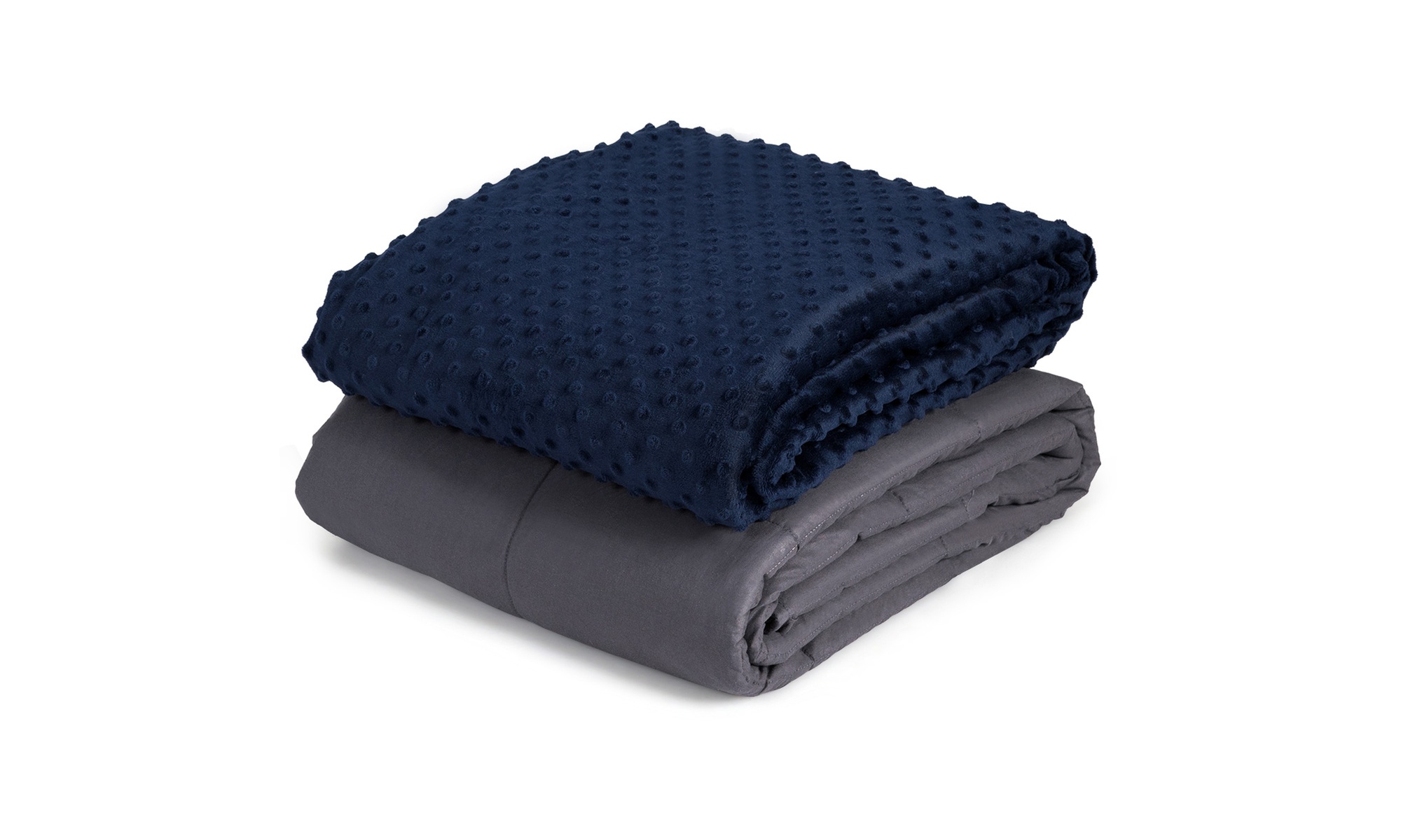Costway 15/20/25lbs Weighted Blanket Removable Soft Crystal Cover,Glass Bead
