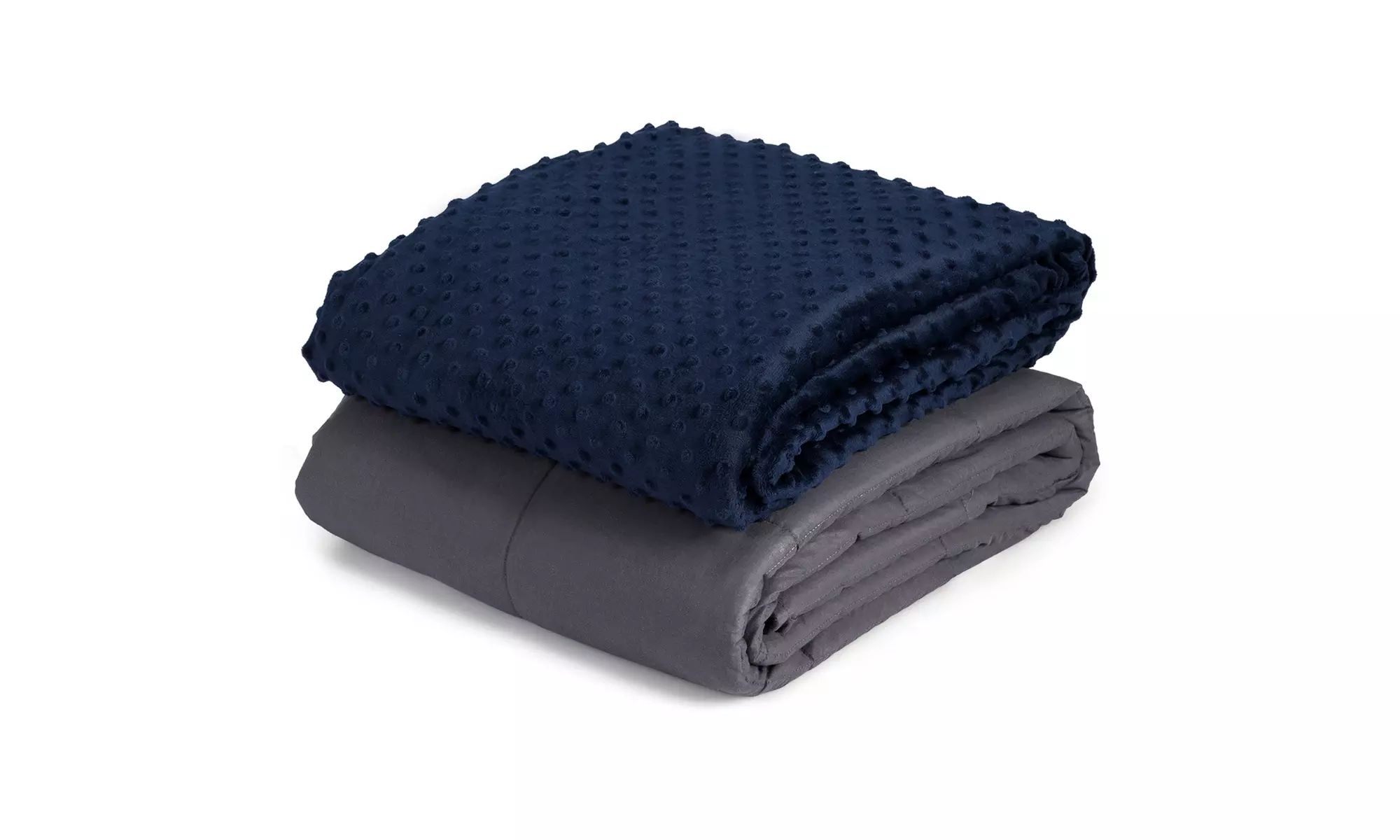 Costway 15/20/25lbs Weighted Blanket Removable Soft Crystal Cover,Glass Bead