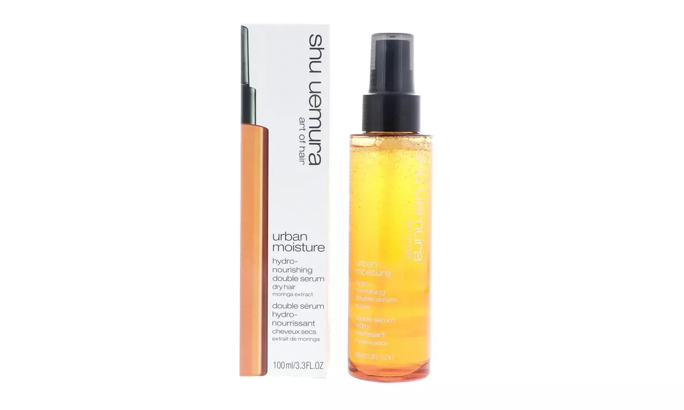 Shu Uemura Urban Moisture Hydro-Nourishing Double Serum LeaveIN 100ml,3.3 oz - Primary Image