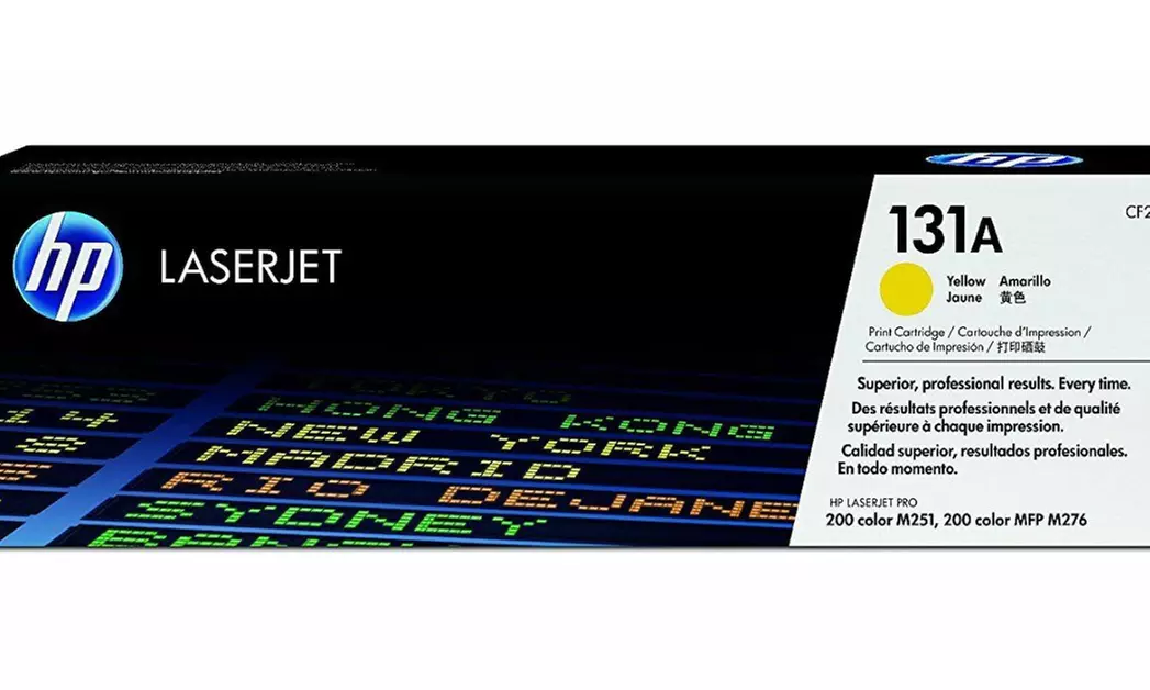 HP 131A (CF212A) Yellow Toner Cartridge For CF145AR CF147AR CF147A CF145A - Second Medium