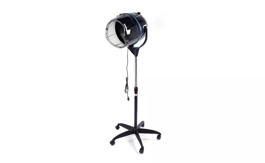 YC-1300 Salon Styling Stand Up Bonnet Hair Dryer with Timer Black - Primary Image
