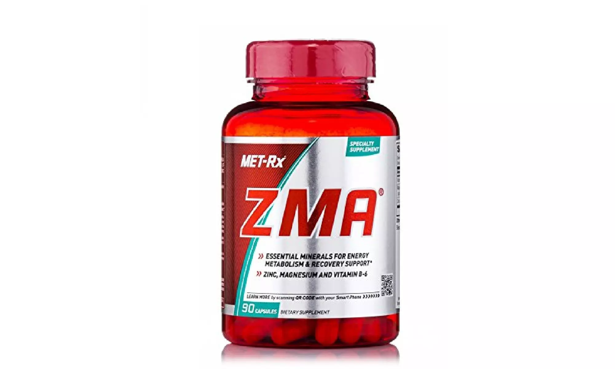 MET-Rx ZMA Supplement, Supports Muscle Recovery, - Primary Image