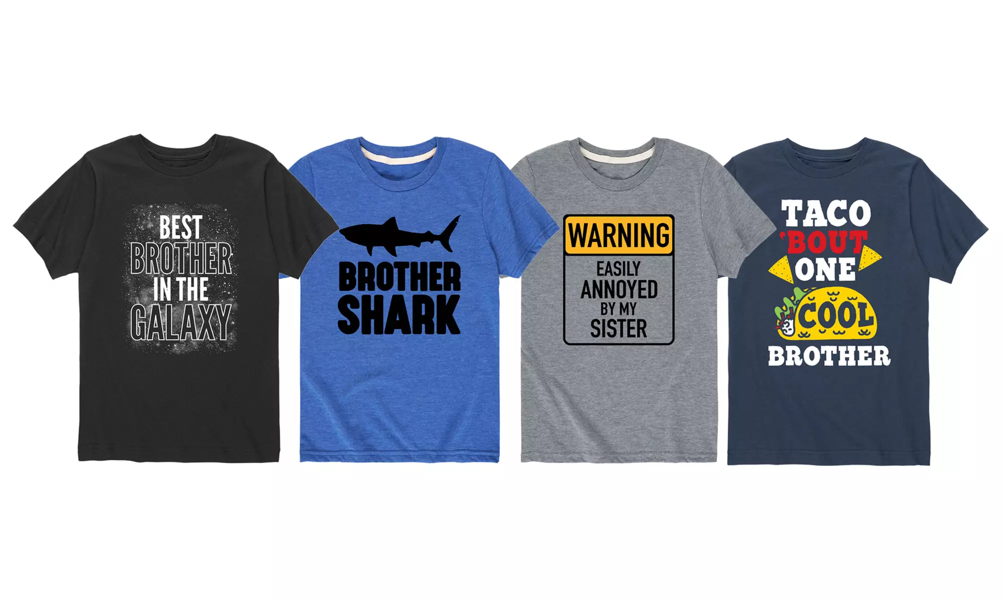 Instant Message: Best Brother in the Galaxy T-Shirts - Primary Image