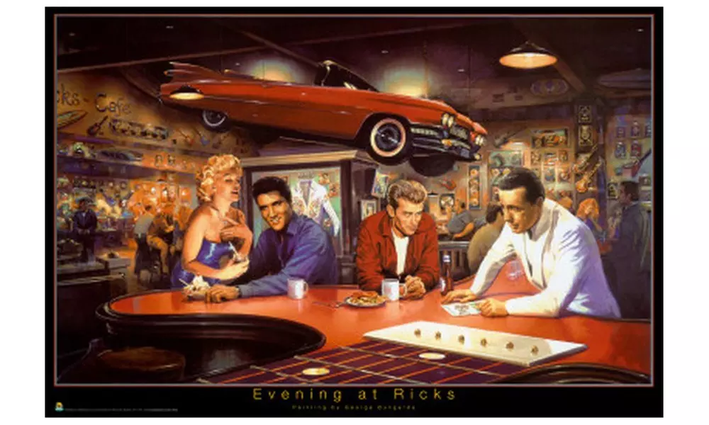 Evening At Ricks - George Bungarda - Primary Image