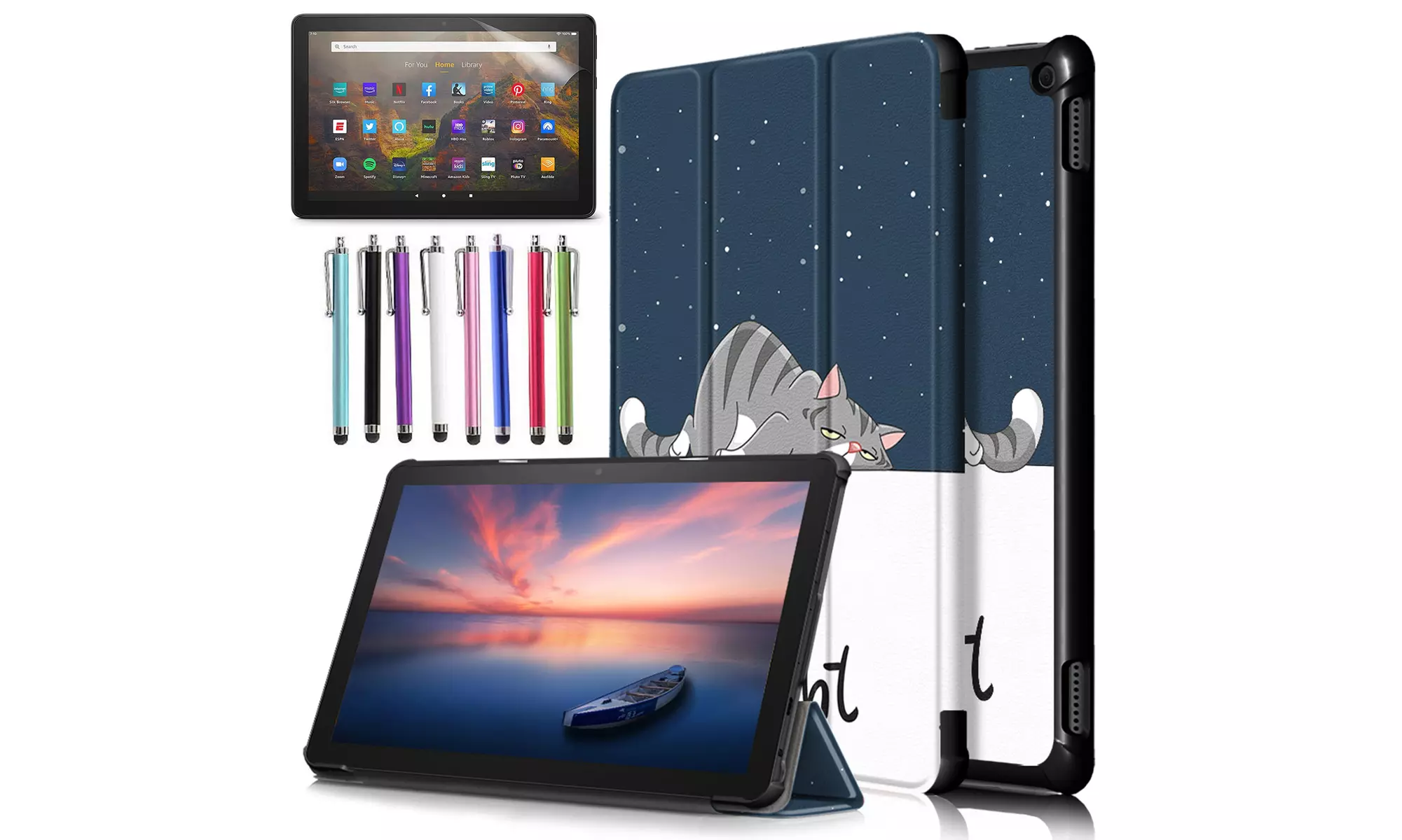 Smart Case for Amazon Fire HD 10 / Fire HD 10 Plus Tablet (11th generation 2021)