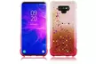 For Samsung Galaxy Note 9 Two Tone Color Design Quicksand Hard TPU Glitter Case - Second Medium