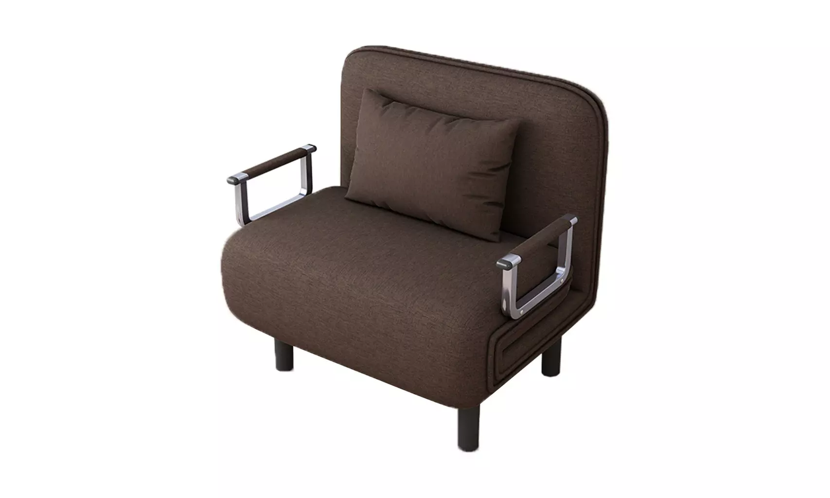 Convertible Sofa Bed Folding Arm Chair Sleeper Leisure Recliner Lounge Couch - Primary Image