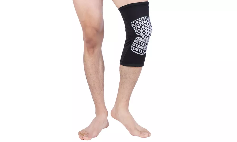 Unisex Running / Sports Compression Knee Pad (1 or 2-Pack) - Primary Image