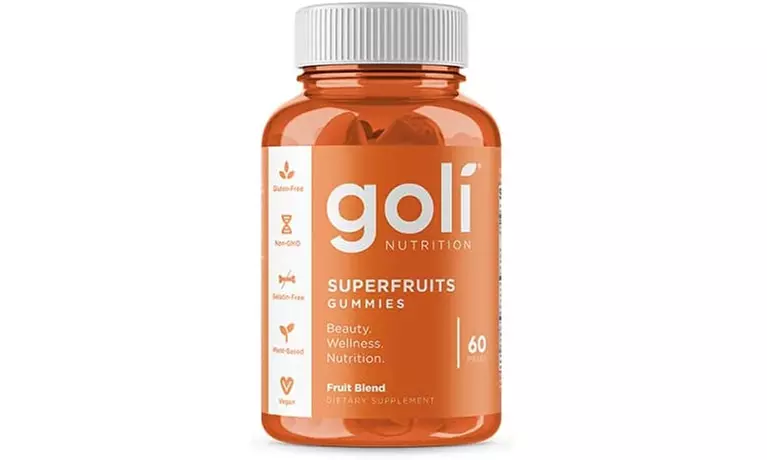 SUPERFRUITS Vitamin Gummy by Goli Nutrition - 60 Count - Primary Image
