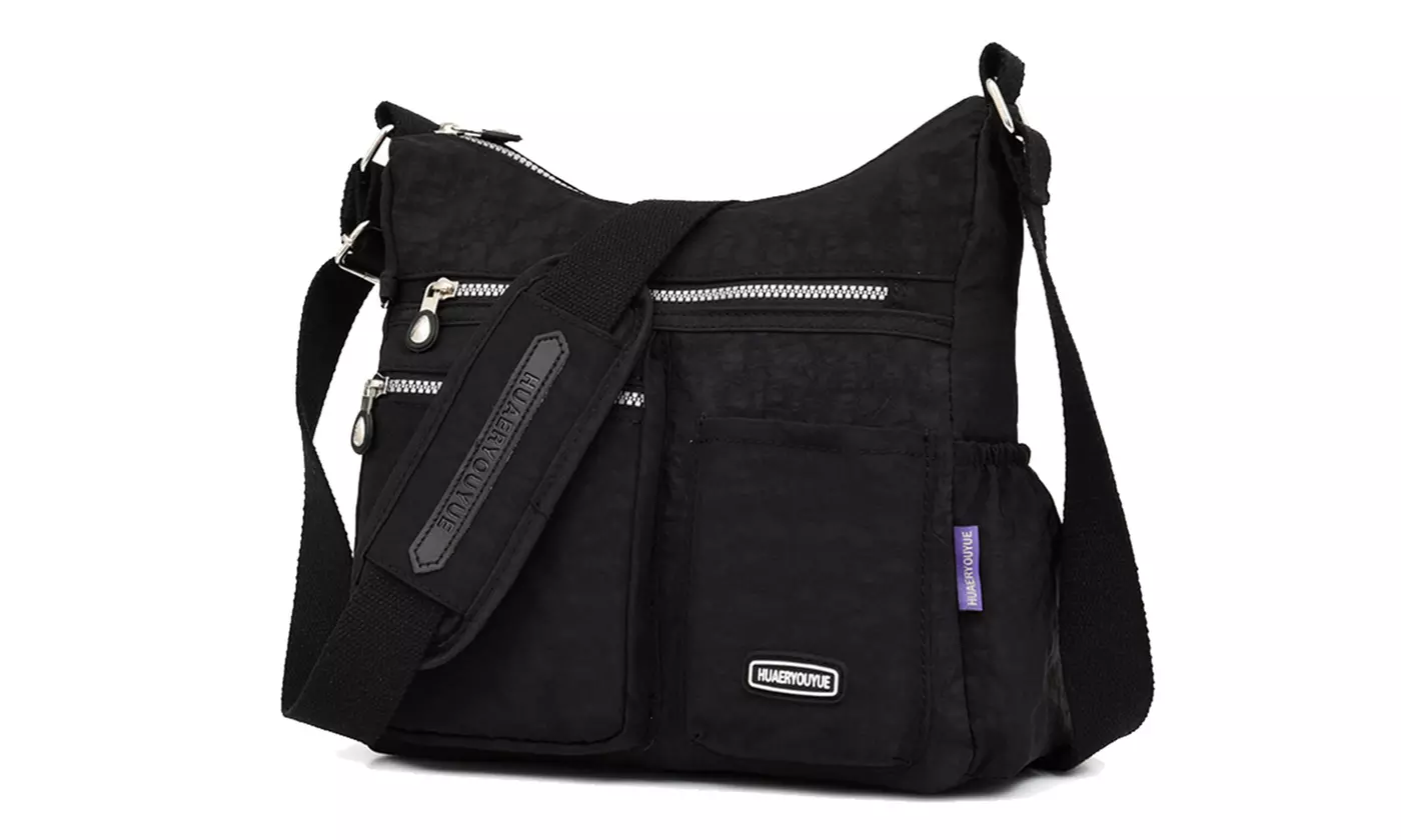 ItBelongs2U Women Nylon Waterproof Shoulder Messenger Lightweight Crossbody Bag