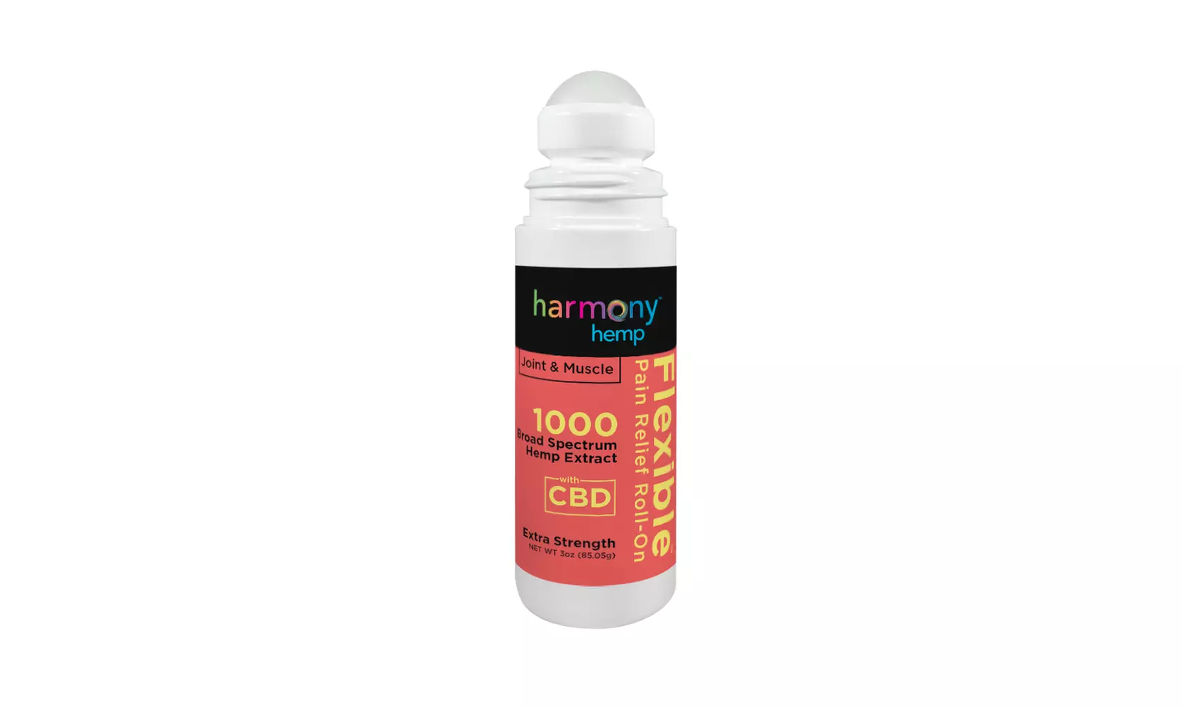 Harmony Hemp CBD Flexible Joint Health Roll-On Full Spectrum  - Second Medium