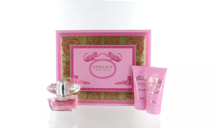 Versace Bright Crystal By Versace 3 Piece Gift Set - 1.7 Oz Eau De Toilette - Primary Image