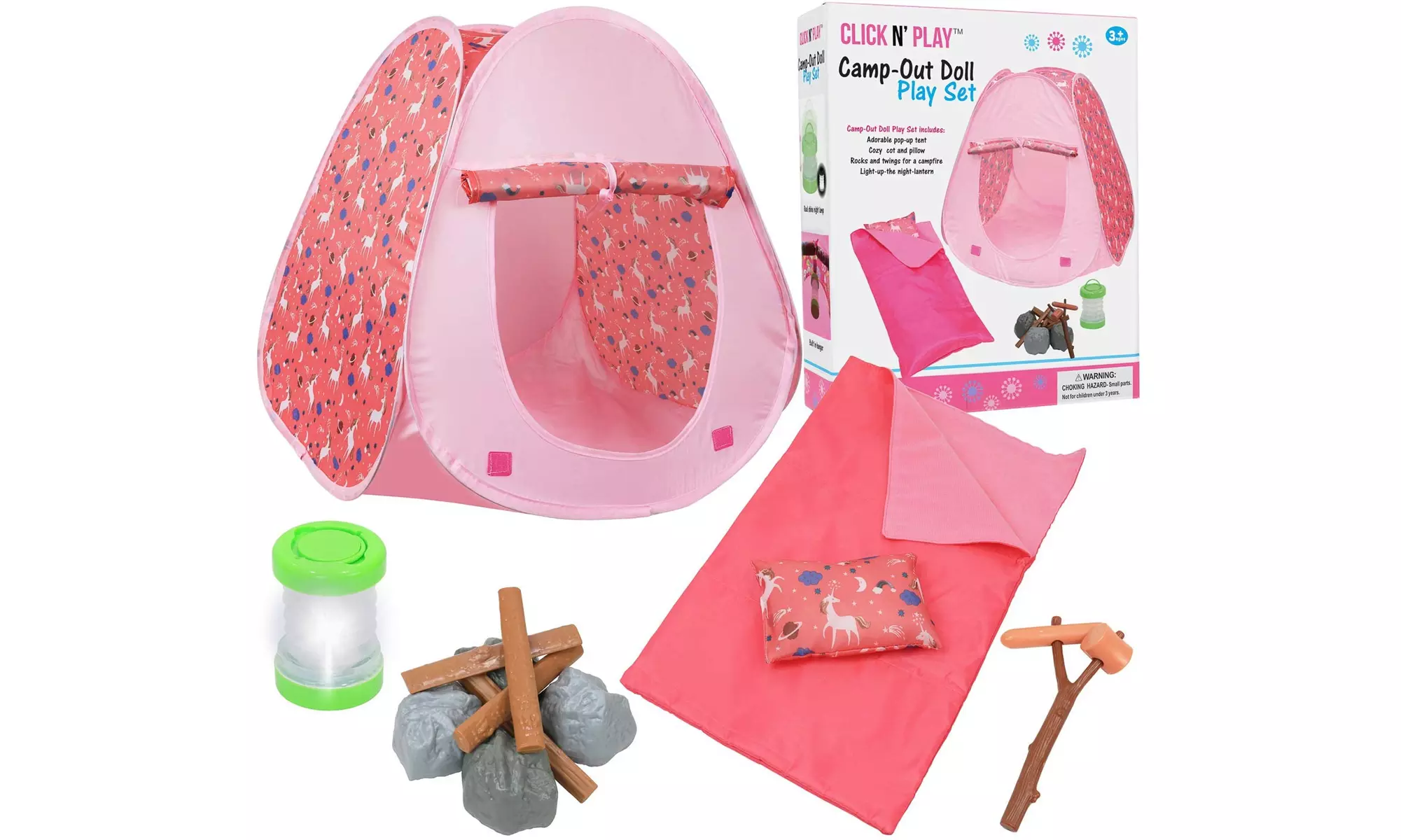 Doll Camping Set & Accessories Perfect for 18" American Girl Doll - Primary Image